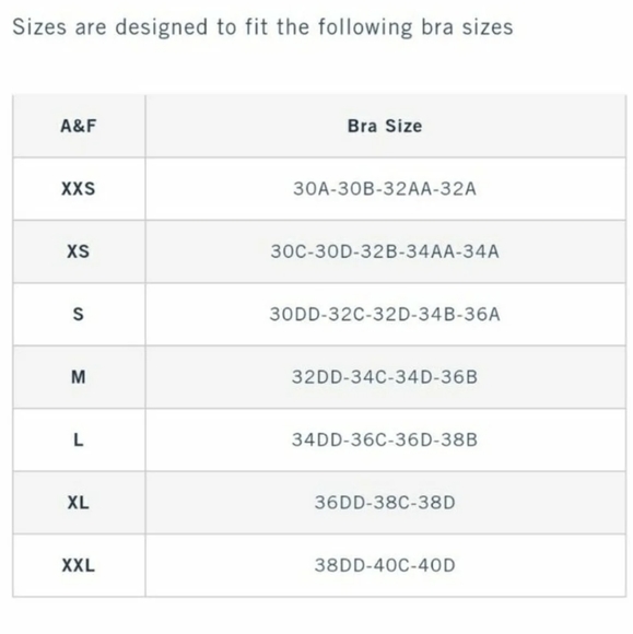 {Abercrombie & Fitch} Brand New Skinny Strap Bikini Top - Picture 13 of 13